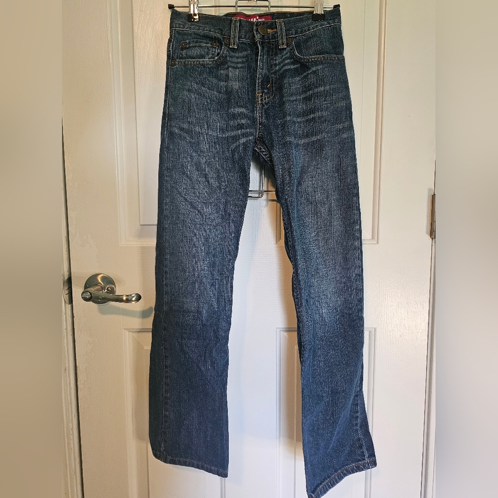 *VINTAGE* Levi's 527 Red Tab Bootcut Jeans  Youth Size 12 Slim (24X26.5)